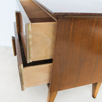 Midcentury Wood Bedside Table Nightstand