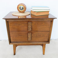 Midcentury Wood Bedside Table Nightstand