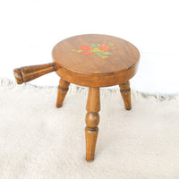 Japanese Wood Milk Stool L Segundo CA
