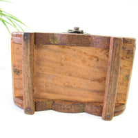 Wood Carved Teak Box