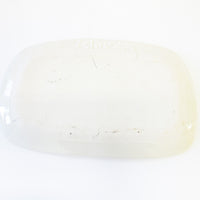 Lampert Pressed White Clay Dish with Raised Finish Detailing