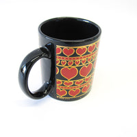 90's Heart Mug 1995 J. I.I.