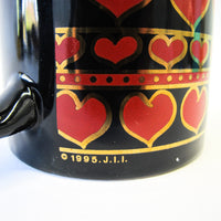 90's Heart Mug 1995 J. I.I.
