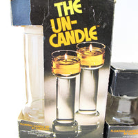 Pyrex Glass Oil Burning Candle Holders The Un-Candle
