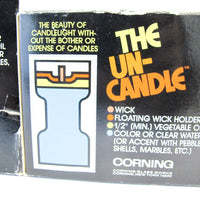 Pyrex Glass Oil Burning Candle Holders The Un-Candle