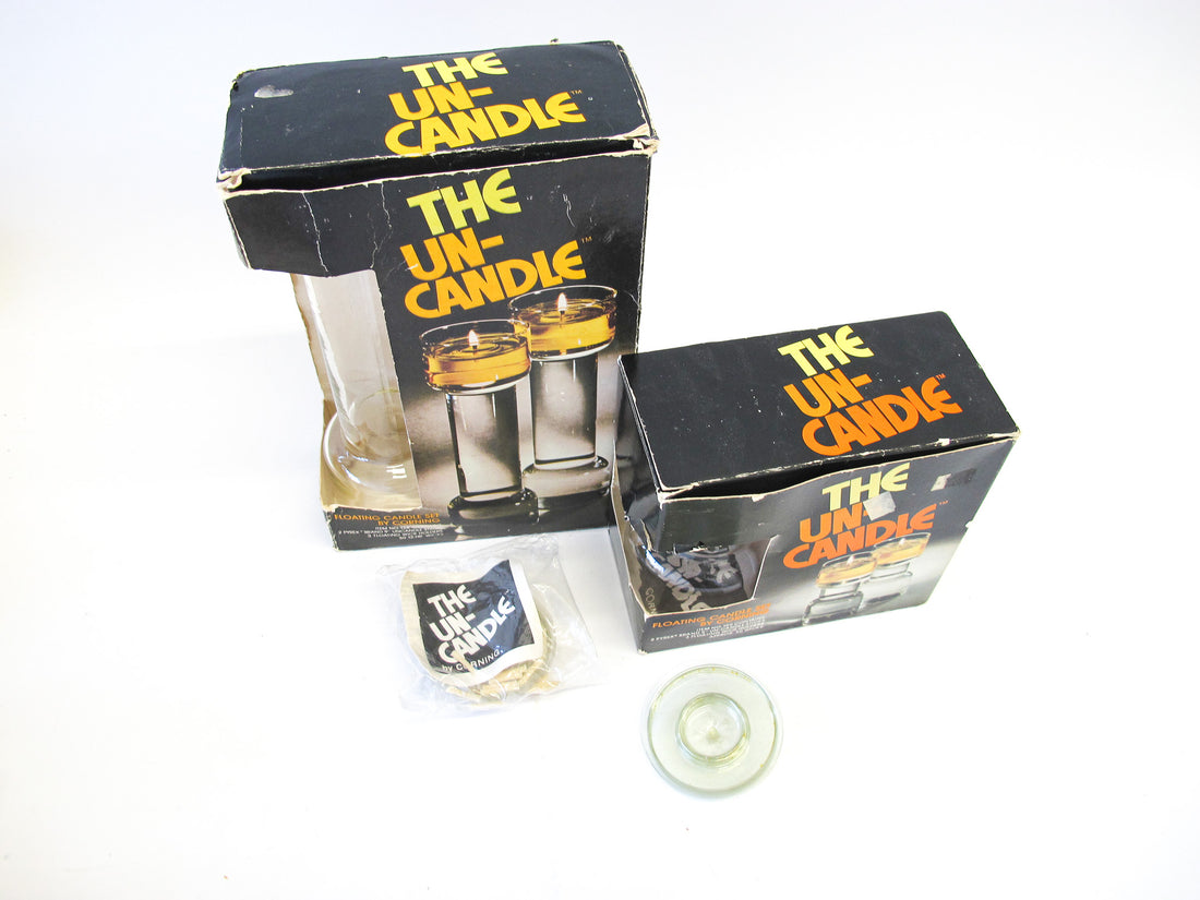 Pyrex Glass Oil Burning Candle Holders The Un-Candle