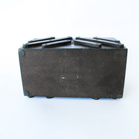 Folding Layered Hobby/Jewelry Box - Dark Wood