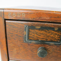 Antique Card Catalog Index Cabinets (Each Sold Separately)