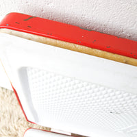 Retro Red and Blue Coleman Cooler (Sold Separately)