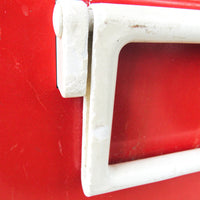Retro Red and Blue Coleman Cooler (Sold Separately)