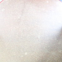 Midcentury Veneer Round Coffee Table with 4 legs