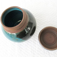 studio pottery ginger jar