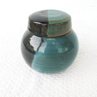 studio pottery ginger jar ceramic canister