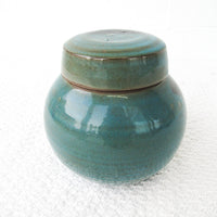 studio pottery ginger jar ceramic canister