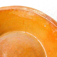 3 Ceramic Serving Dishes with Handles - Orange/Brown