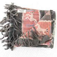 Traditional Ikat Blanket Fabric Sumba Island Indonesia