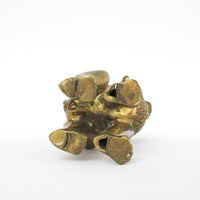 Thai Brass Lion Statue Sculpture
