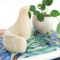 White Onyx Marble Stone Seal