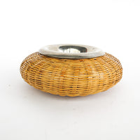 Woven Metal Rattan Nesting Metal Bowl