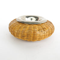 Woven Metal Rattan Nesting Metal Bowl