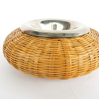 Woven Metal Rattan Nesting Metal Bowl