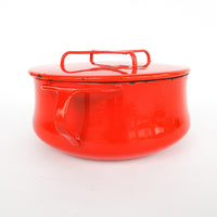 Dansk Red Enameled Cast iron Baking Dishes with Lids (Sold Individually)