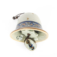 Toanala Ceramic Folk Art Bell Signed Ken Edwards Mexico
