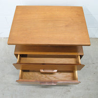 Midcentury Wood Bedside Table Nightstand