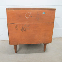 Midcentury Wood Bedside Table Nightstand