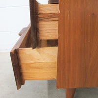 Midcentury Wood Bedside Table Nightstand