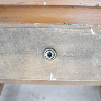 Previously Loved Rolling Wood French Style Painter Artists Easel Stand