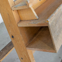 Previously Loved Rolling Wood French Style Painter Artists Easel Stand