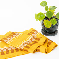 Woven Midcentury Woven Table Runner