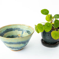 Hand Spun Ceramic Vintage Bowl