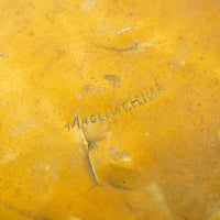 Antique Etched Brass Bowls Made in China