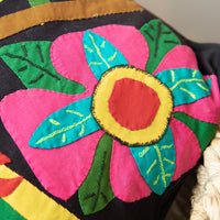 Brazilian Parrot Embroidery Pillow