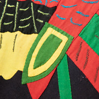 Brazilian Parrot Embroidery Pillow