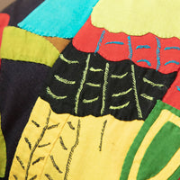 Brazilian Parrot Embroidery Pillow