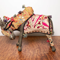 Rajasthani Antique Fabric Bull From India