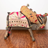 Rajasthani Antique Fabric Bull From India
