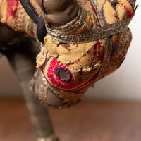 Rajasthani Antique Fabric Bull From India