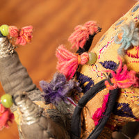 Rajasthani Antique Fabric Bull From India