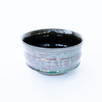 Blue and Pink Ceramic Bowl - Signed TP