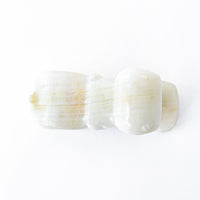 Vintage White Onyx Hippo
