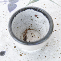5 Piece Hand Spun Ceramic Serving Soup Dish with Lid and 3 Matching Soup Bowls