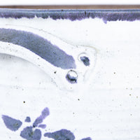 5 Piece Hand Spun Ceramic Serving Soup Dish with Lid and 3 Matching Soup Bowls