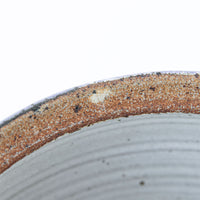 5 Piece Hand Spun Ceramic Serving Soup Dish with Lid and 3 Matching Soup Bowls