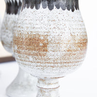 Set of 6 Hand Spun Ceramic Glasses