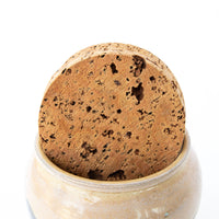 Adria pottery Beige and White Pottery with Original Cork