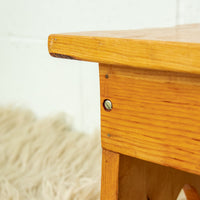 Wood Stool